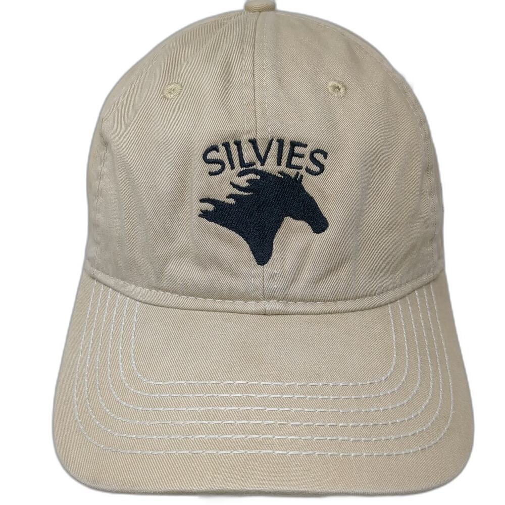 Outdoor Cap Baseball Cap Beige One Size Silvies Valley Ranch Horse Golf Hat